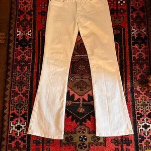 White Flared Joe’s Jeans size 27